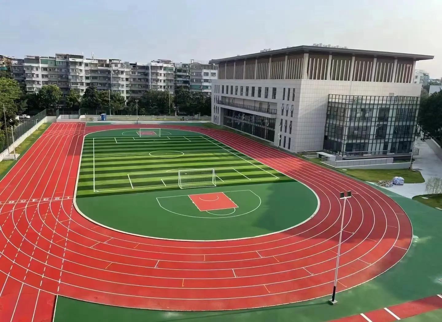 黄山市塑胶跑道材料塑胶篮球场 - 方案